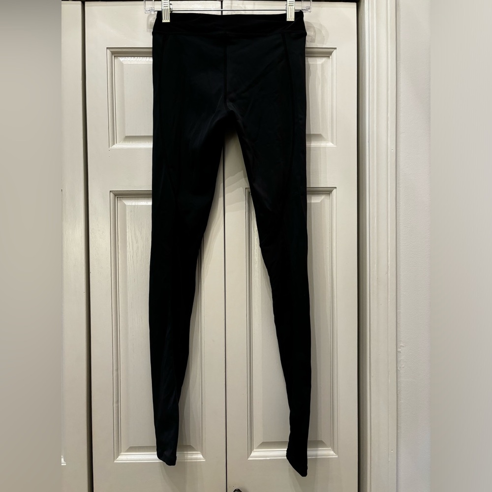 Balera black leggings for dance or costume, Adult S.